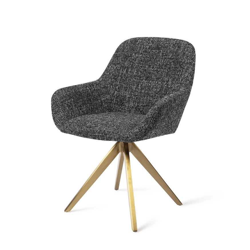 Kushi Skyfall Eetkamerstoel Turn Gold