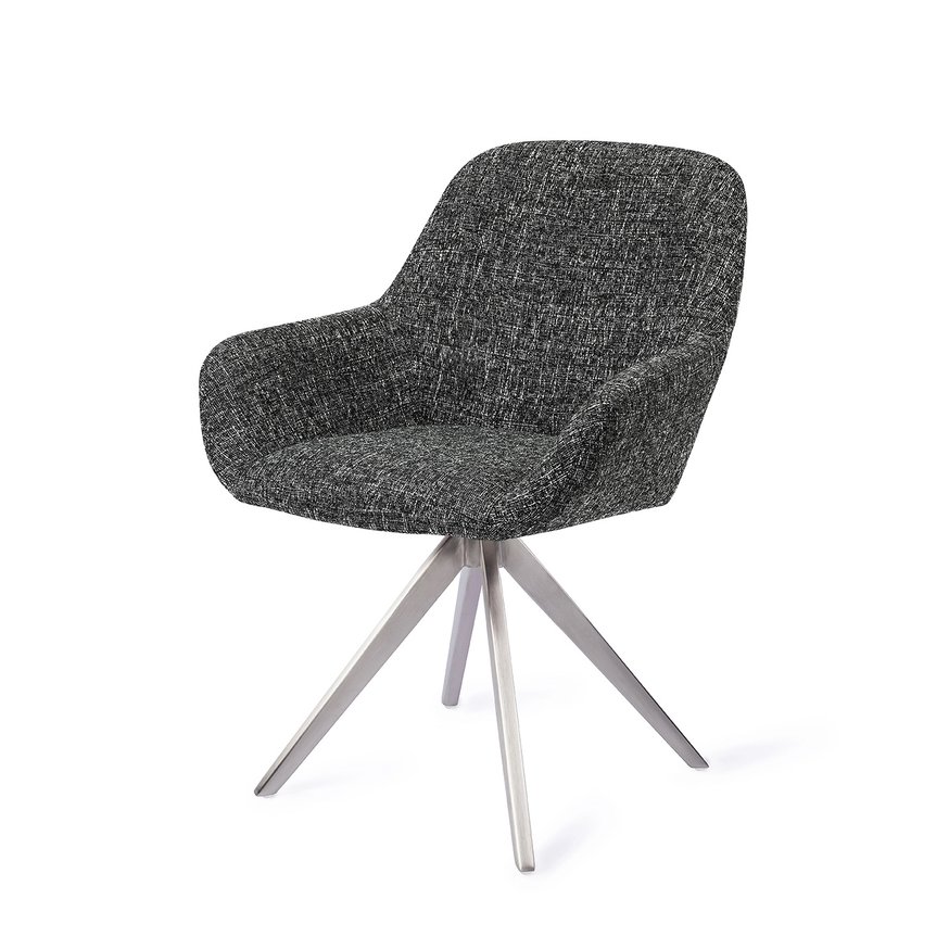 Kushi Skyfall Eetkamerstoel Turn Steel