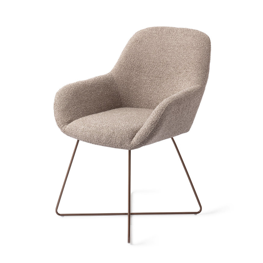 Kushi Stone Haze Eetkamerstoel Cross Rose