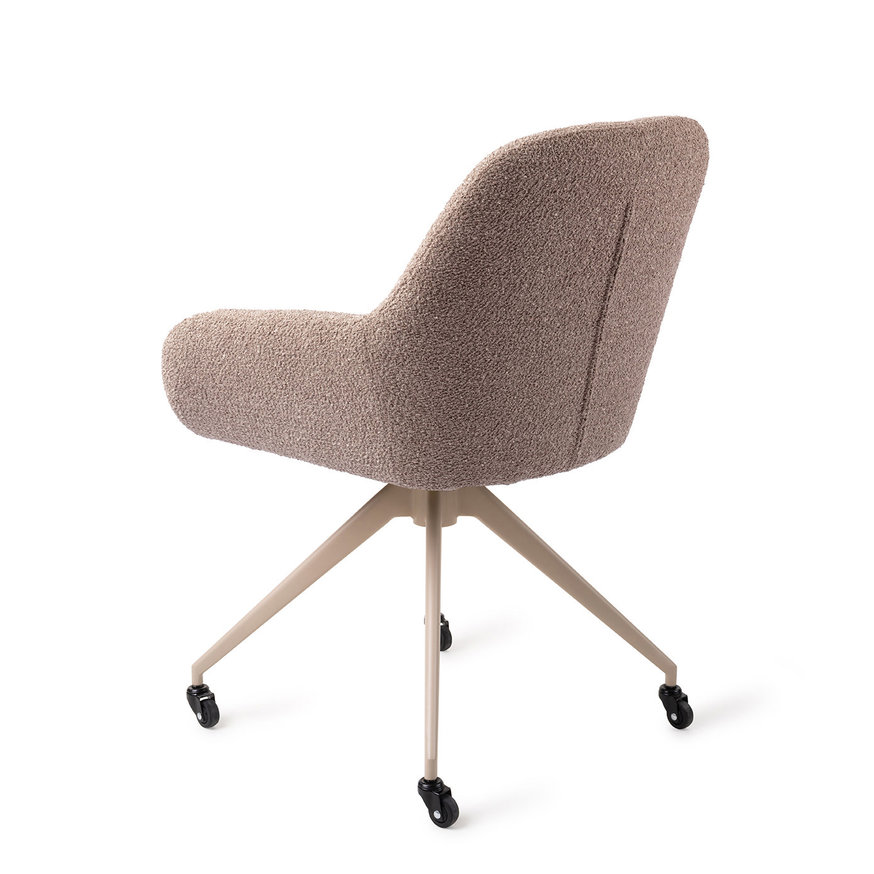 Kushi Stone Haze Eetkamerstoel Glide Beige