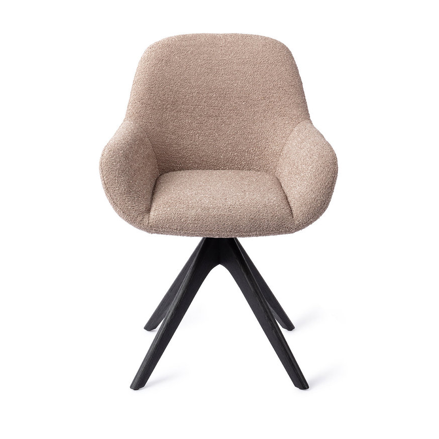 Kushi Stone Haze Eetkamerstoel Revolve Oak Black