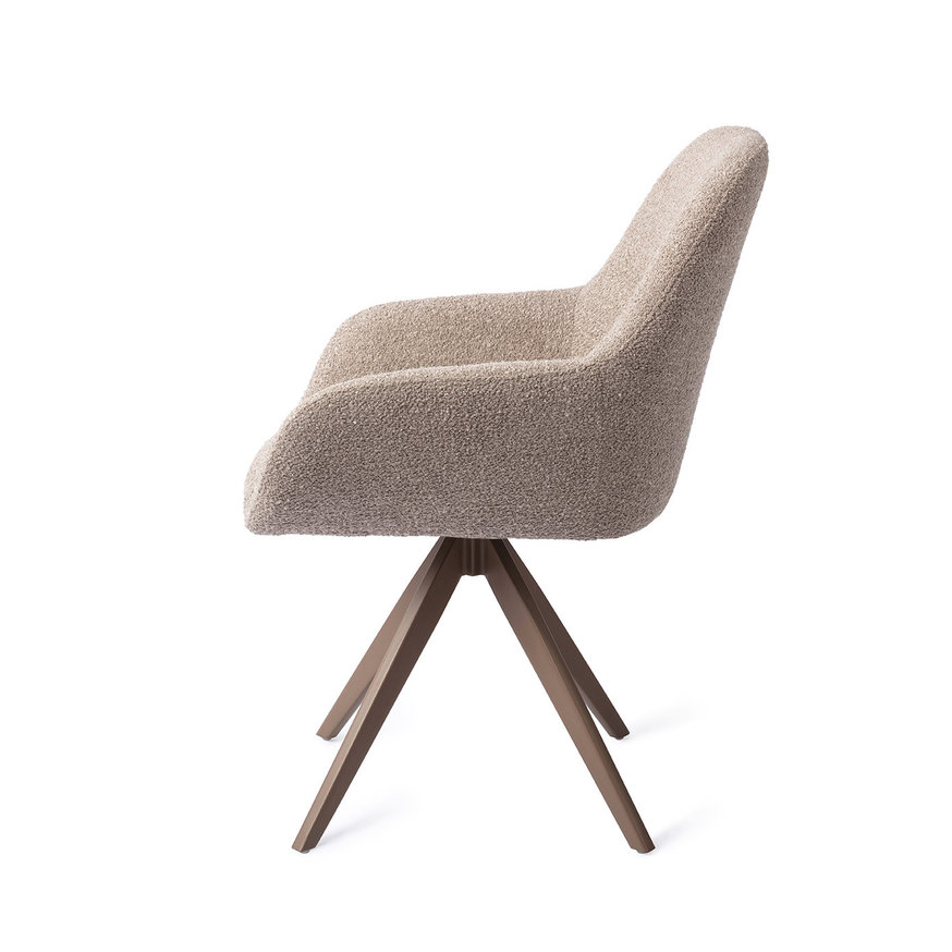 Kushi Stone Haze Eetkamerstoel Turn Brown