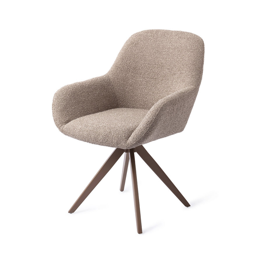 Kushi Stone Haze Eetkamerstoel Turn Brown