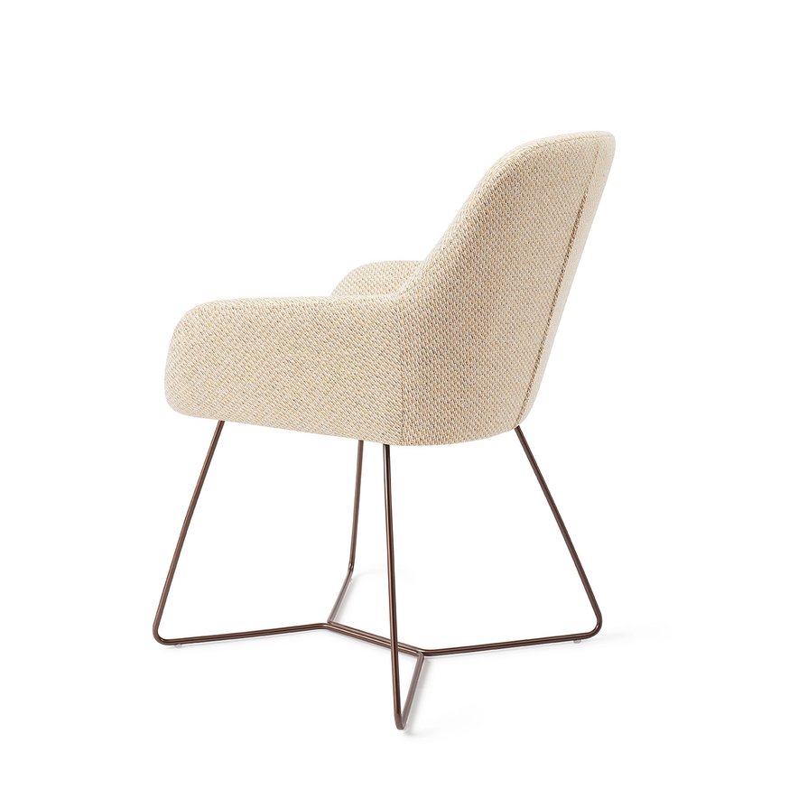 Kushi Trouty Tinge Eetkamerstoel Beehive Rose