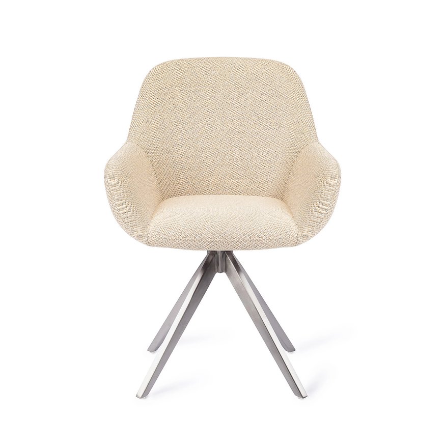 Kushi Trouty Tinge Eetkamerstoel Turn Steel