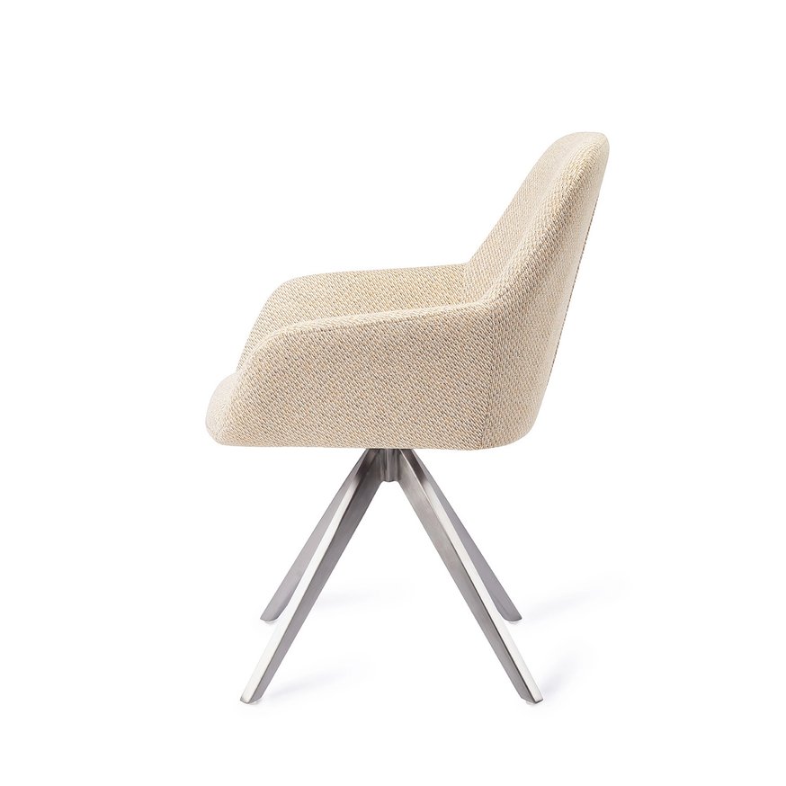 Kushi Trouty Tinge Eetkamerstoel Turn Steel