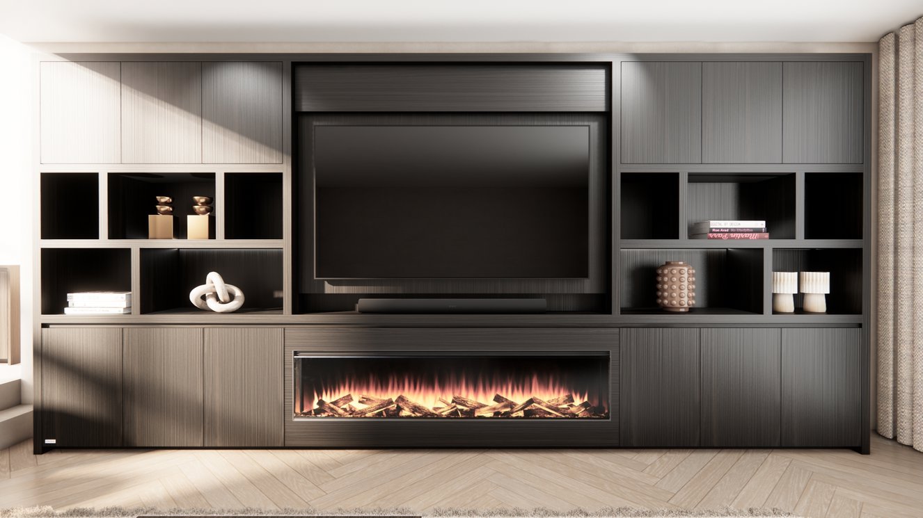 Cinewall	Laurel Royal-size 420-480	cm Eiken British	Fires