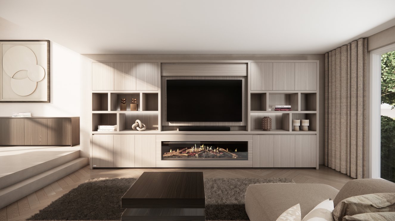 Cinewall	Laurel Royal-size 420-480	cm Eiken Kalfire	E-ONE