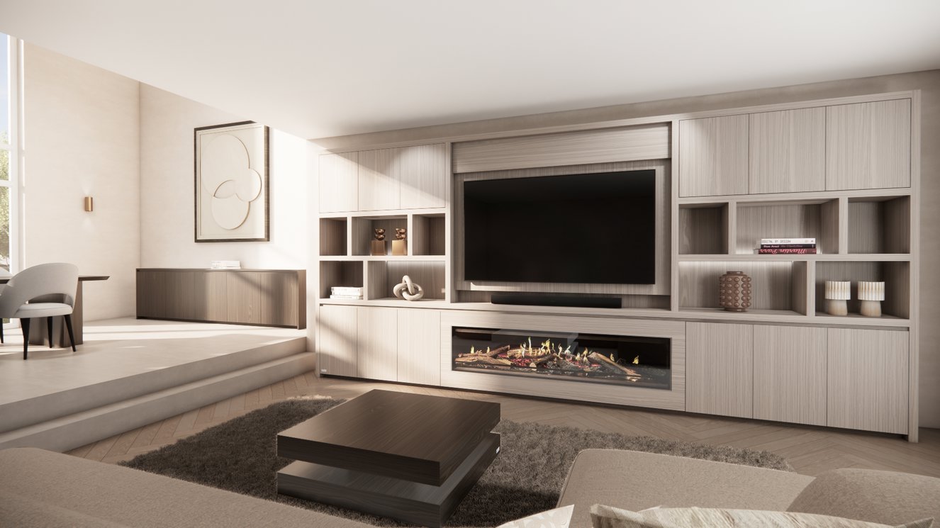 Cinewall	Laurel Royal-size 420-480	cm Eiken Kalfire	E-ONE