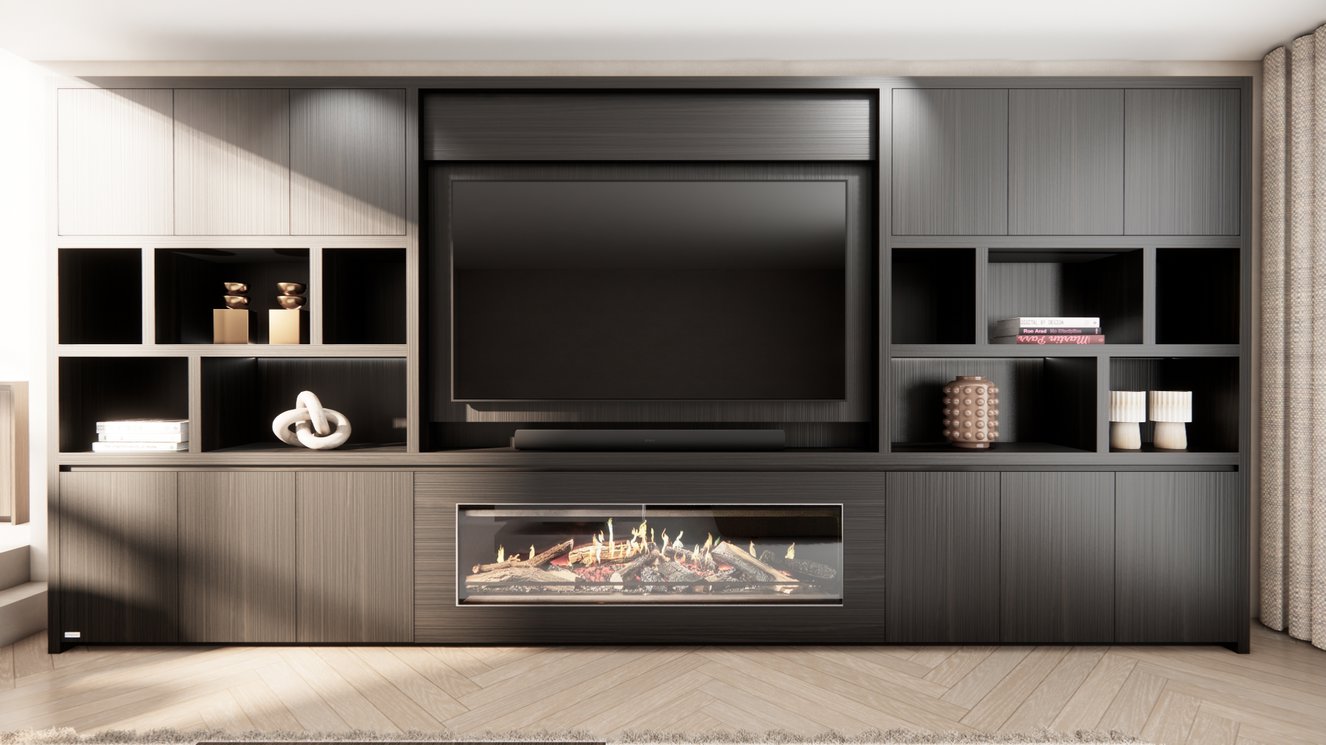 Cinewall	Laurel Royal-size 420-480	cm Eiken Kalfire	E-ONE