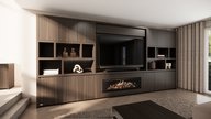Laurel Cinewall Royal-size 420-480 cm Eiken Kalfire E-65