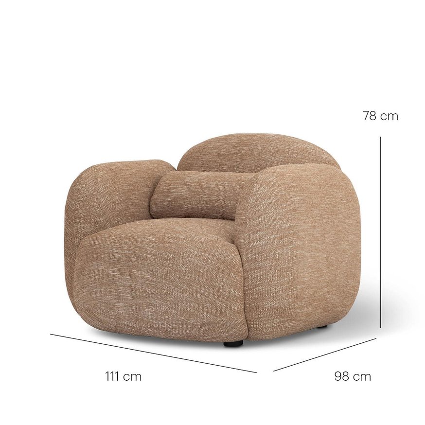 Luusar Brown Fauteuil