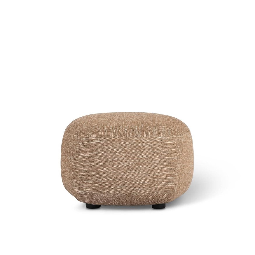 Luusar Brown Ottoman