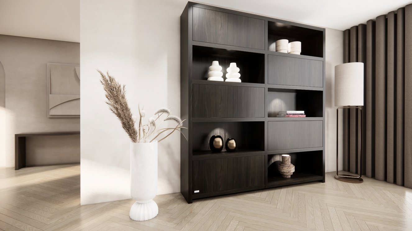 Madison Vakkenkast King-size 170-220	cm Eiken