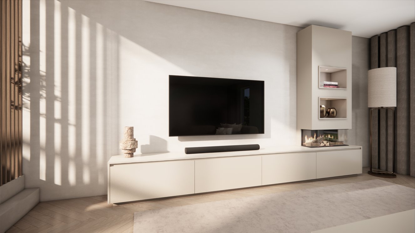 Tv-Meubel	Mason British	Fires	870 4-kleppen Chimney Excellent