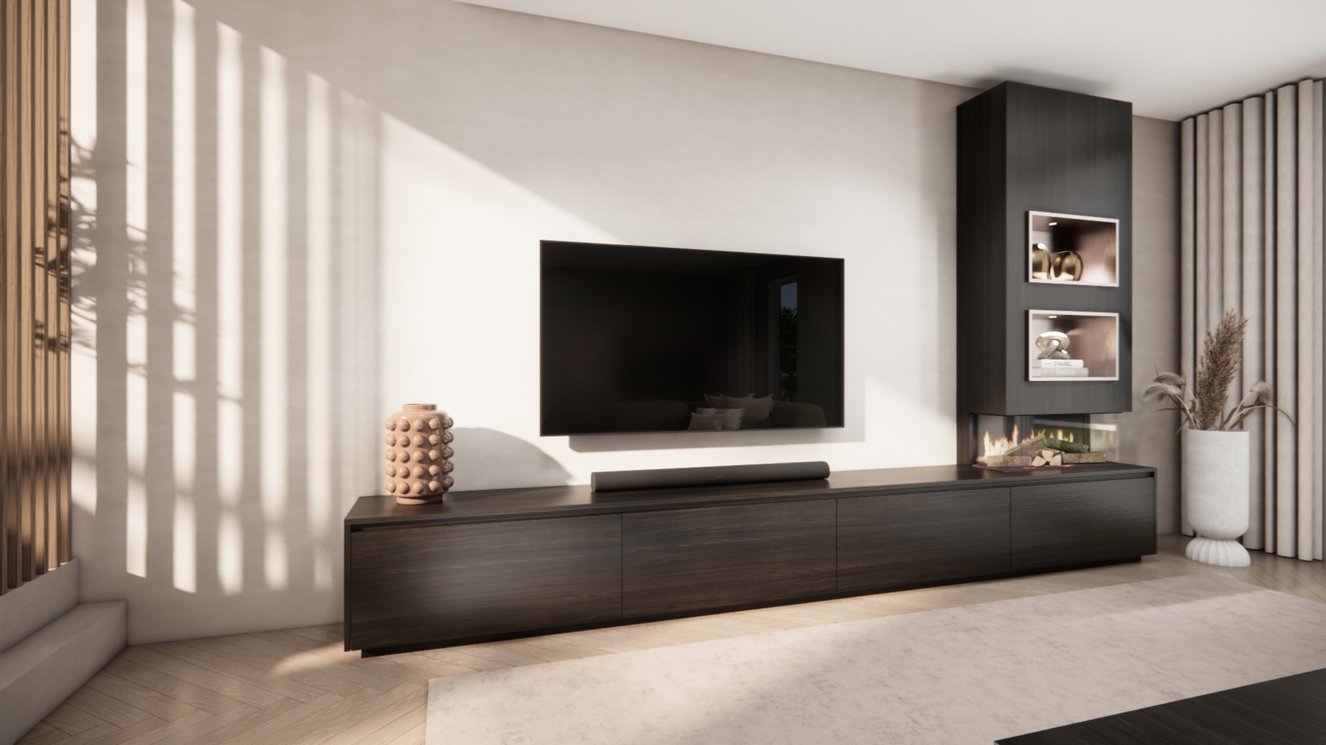 Tv-Meubel	Mason British	Fires	870 4-kleppen Chimney Excellent