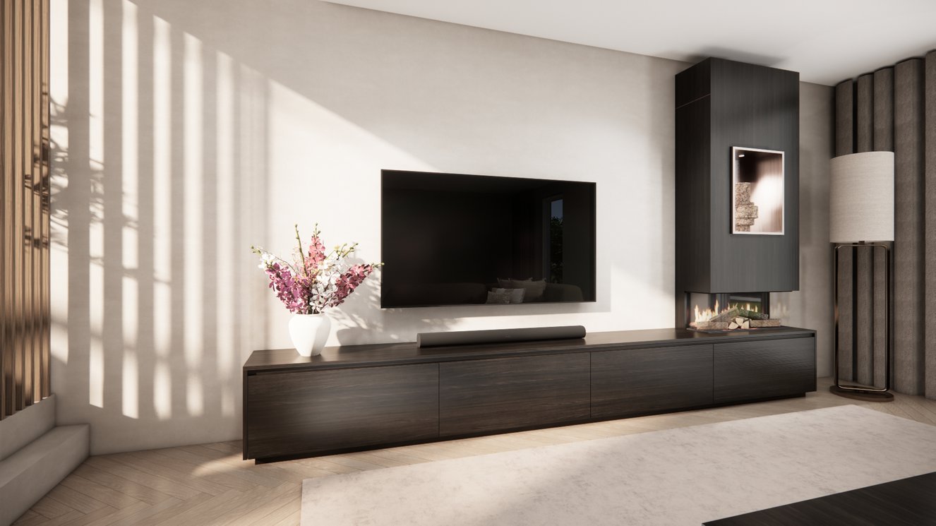 Tv-Meubel	Mason British	Fires	870 4-kleppen Chimney Grand