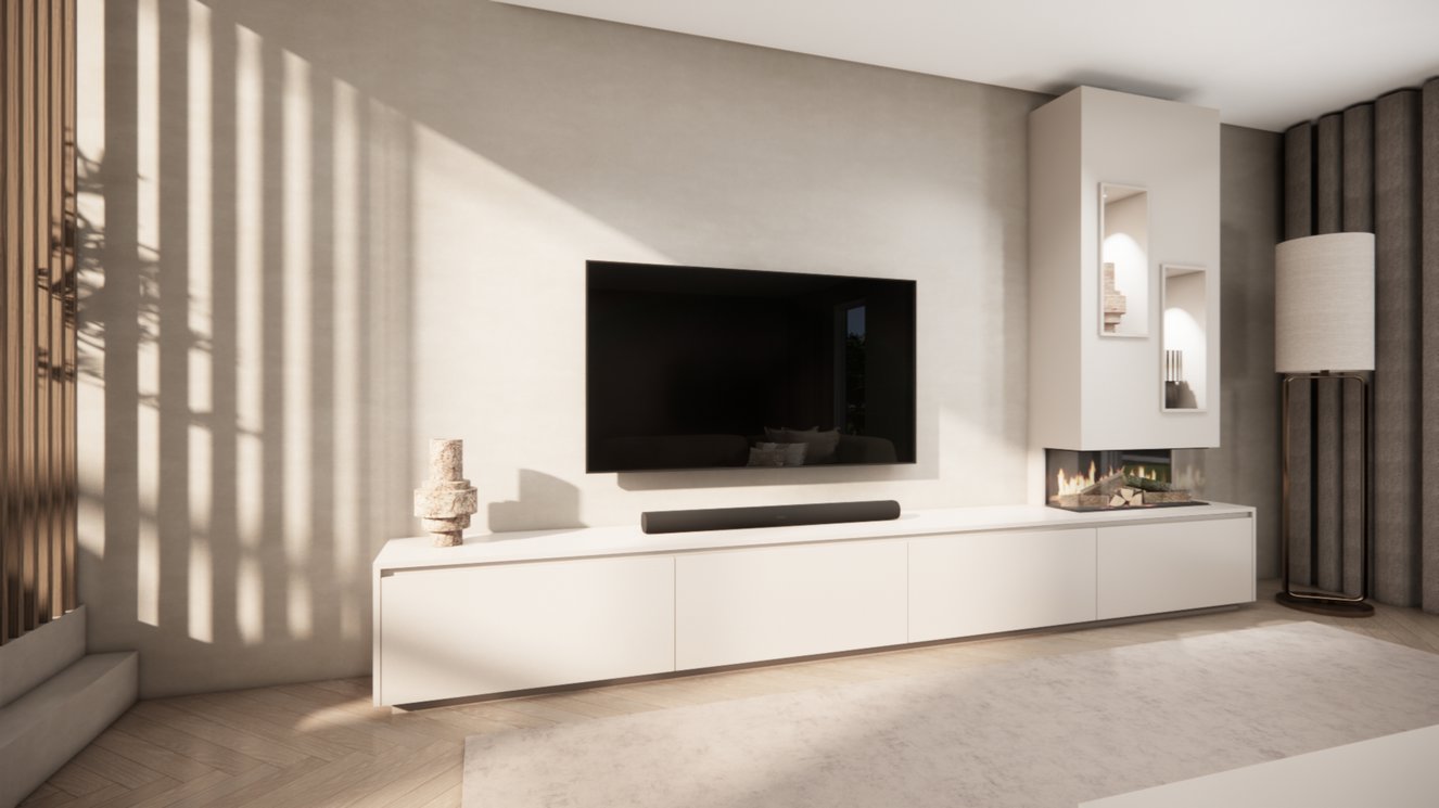 Tv-Meubel	Mason British	Fires	870 4-kleppen Chimney Majestic