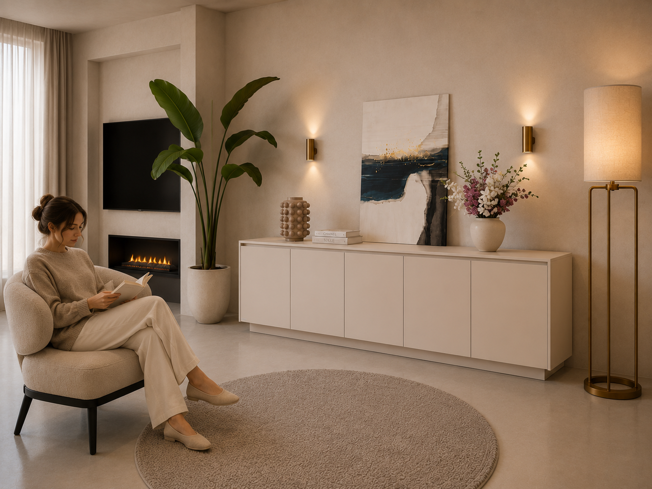Mason Dressoir 5-deurs Staand