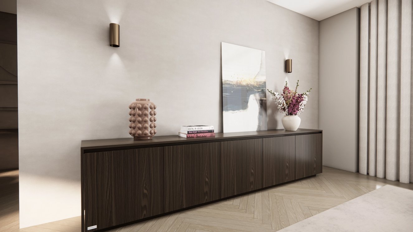 Mason Dressoir 5-deurs Staand Eiken