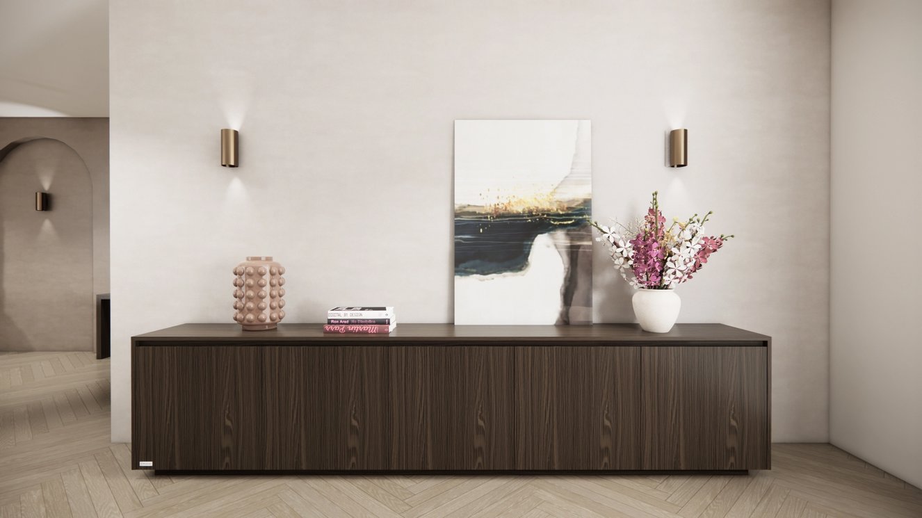 Mason Dressoir 5-deurs Staand Eiken