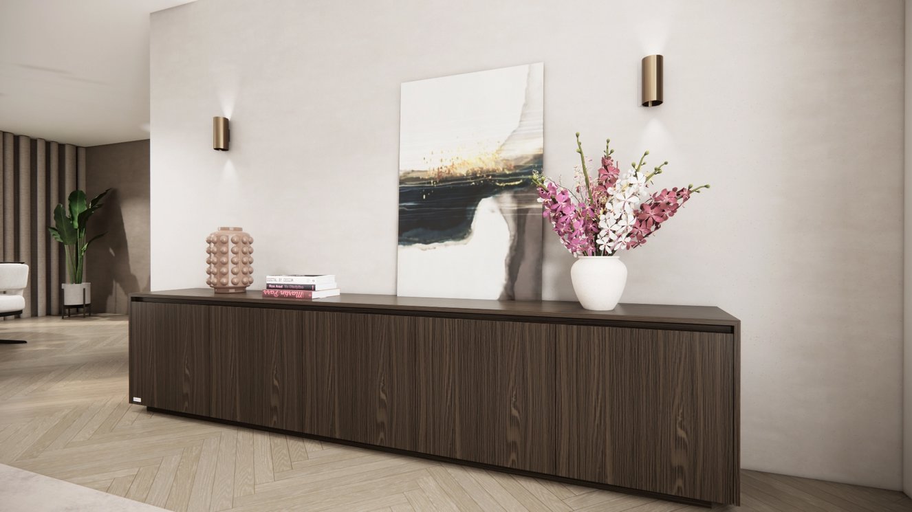 Mason Dressoir 5-deurs Staand Eiken