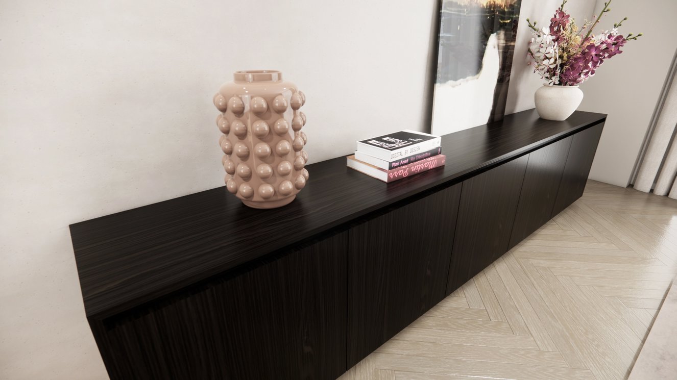 Mason Dressoir 5-deurs Staand Eiken