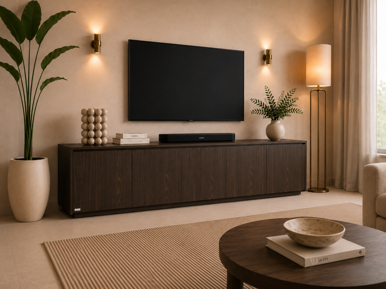 Mason Dressoir 5-deurs Staand Eiken