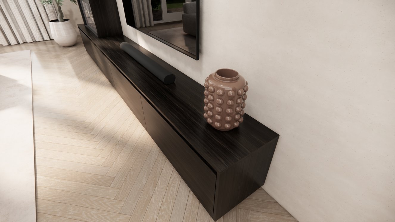 Tv-Meubel	Mason Kalfire	E-ONE	100F 4-kleppen Chimney Excellent