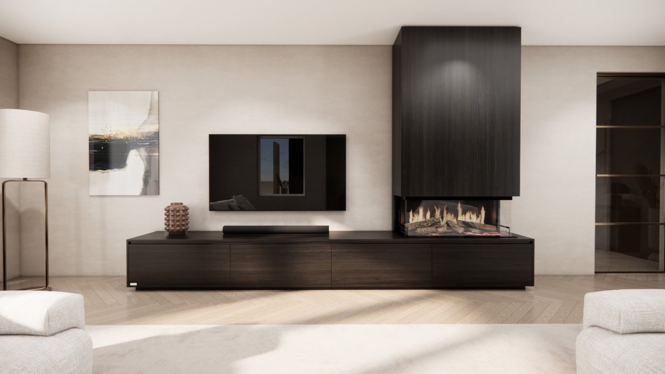 Tv-Meubel	Mason Kalfire	E-ONE	100S 4-kleppen Chimney Classic