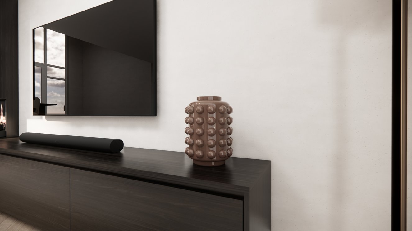 Tv-Meubel	Mason Kalfire	E55 4-kleppen Chimney Grand