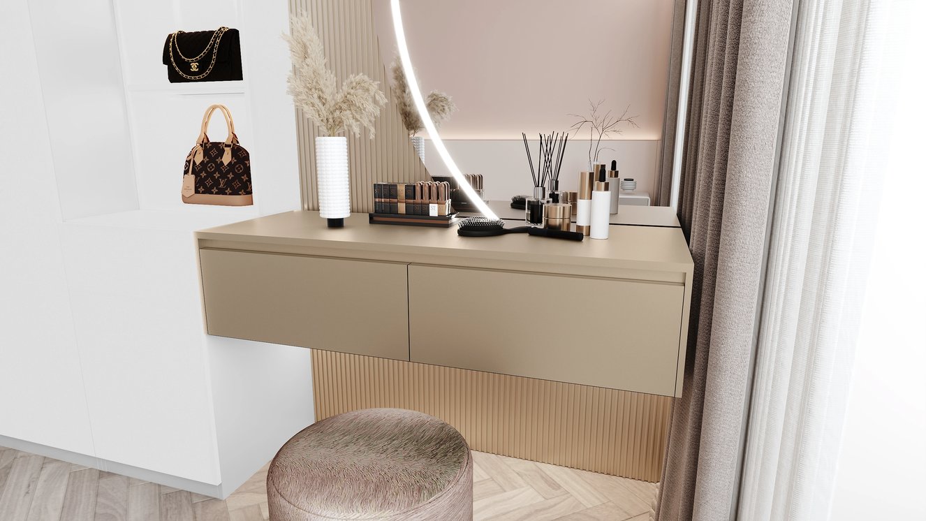 Mason Make-up	tafel 2-Lades