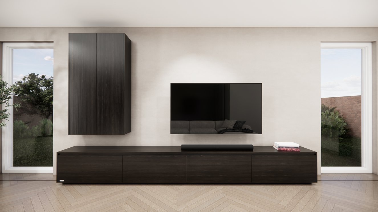 Tv-Meubel	Mason 4-kleppen Chimney Royal Zwevend