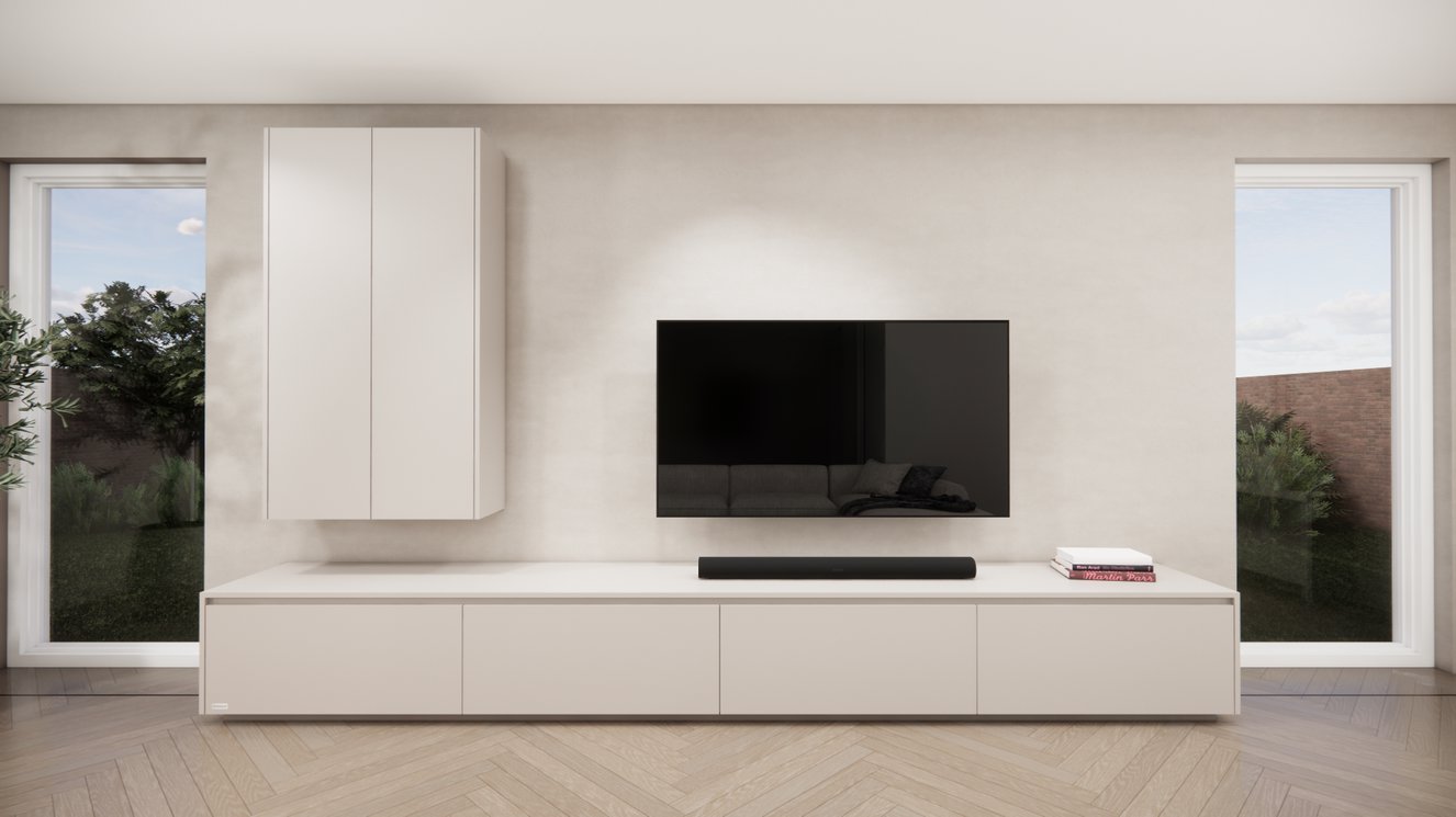 Tv-Meubel	Mason 4-kleppen Chimney Royal Zwevend