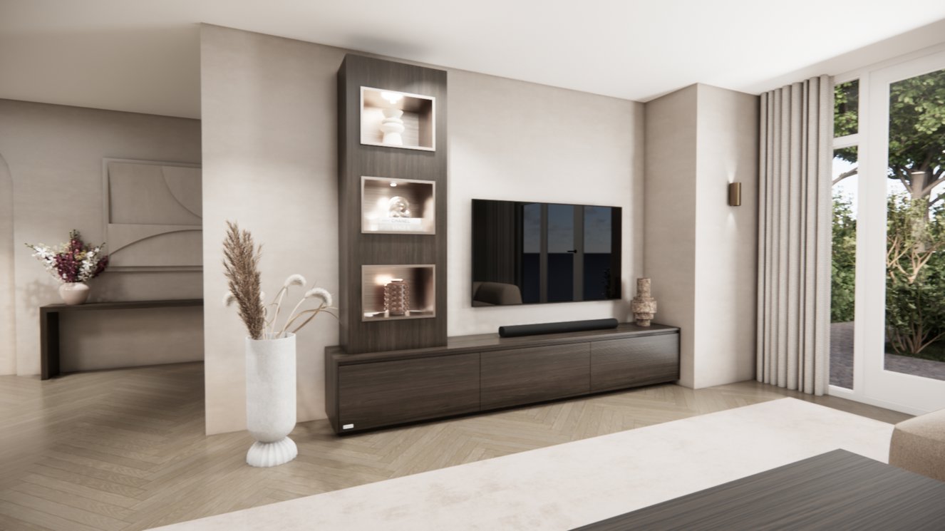 Tv-Meubel	Mason 3-kleppen Chimney Excellent