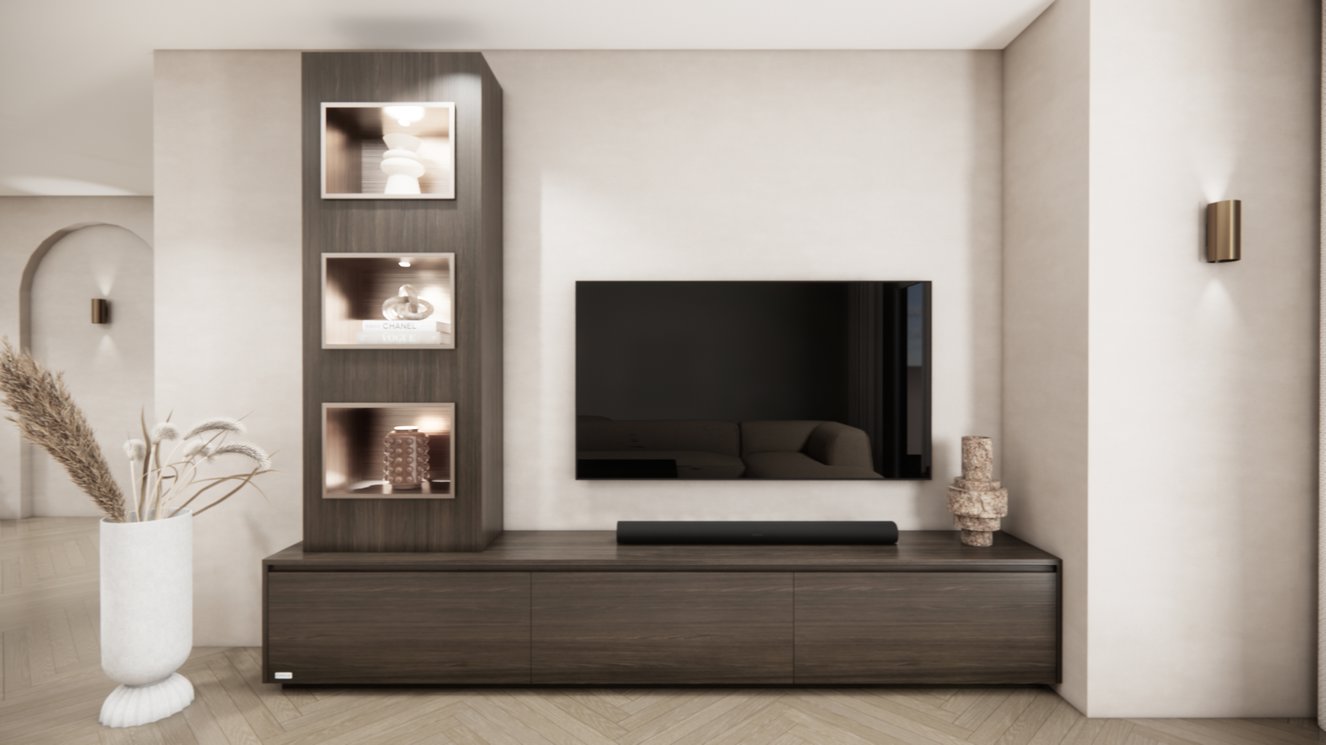 Tv-Meubel	Mason 3-kleppen Chimney Excellent