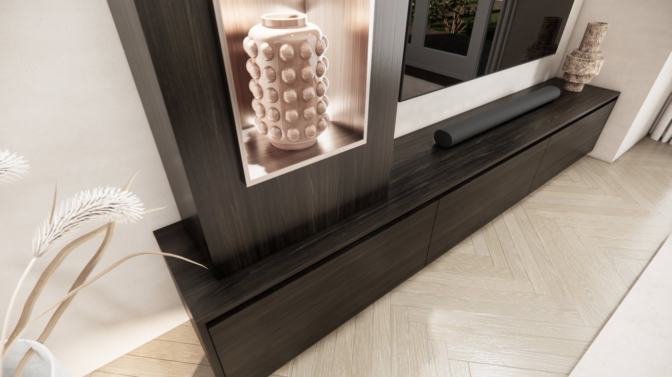 Tv-Meubel	Mason 3-kleppen Chimney Grand