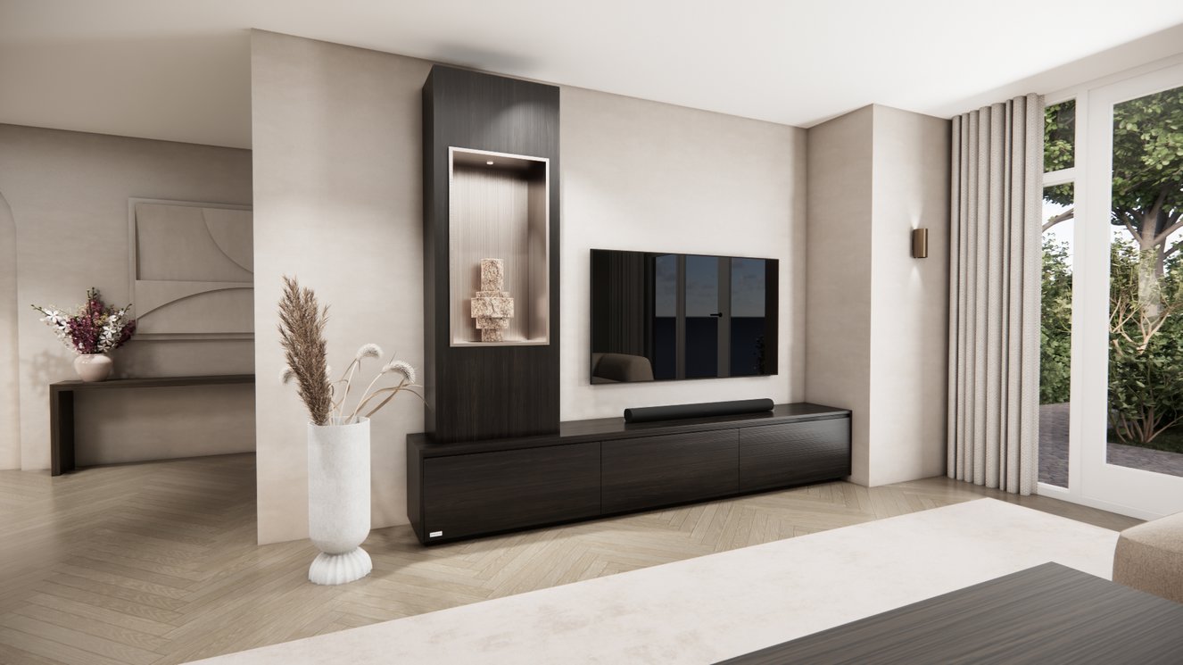 Tv-Meubel	Mason 3-kleppen Chimney Majestic