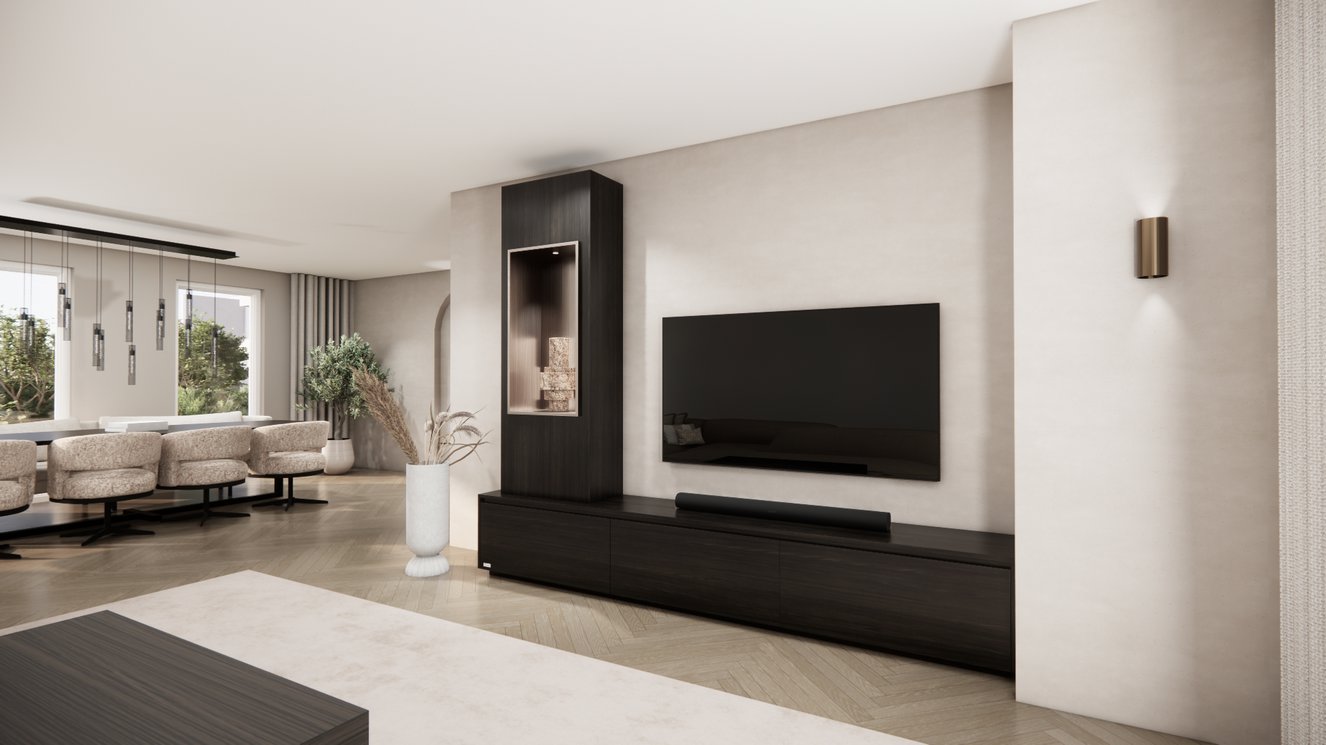 Tv-Meubel	Mason 3-kleppen Chimney Majestic