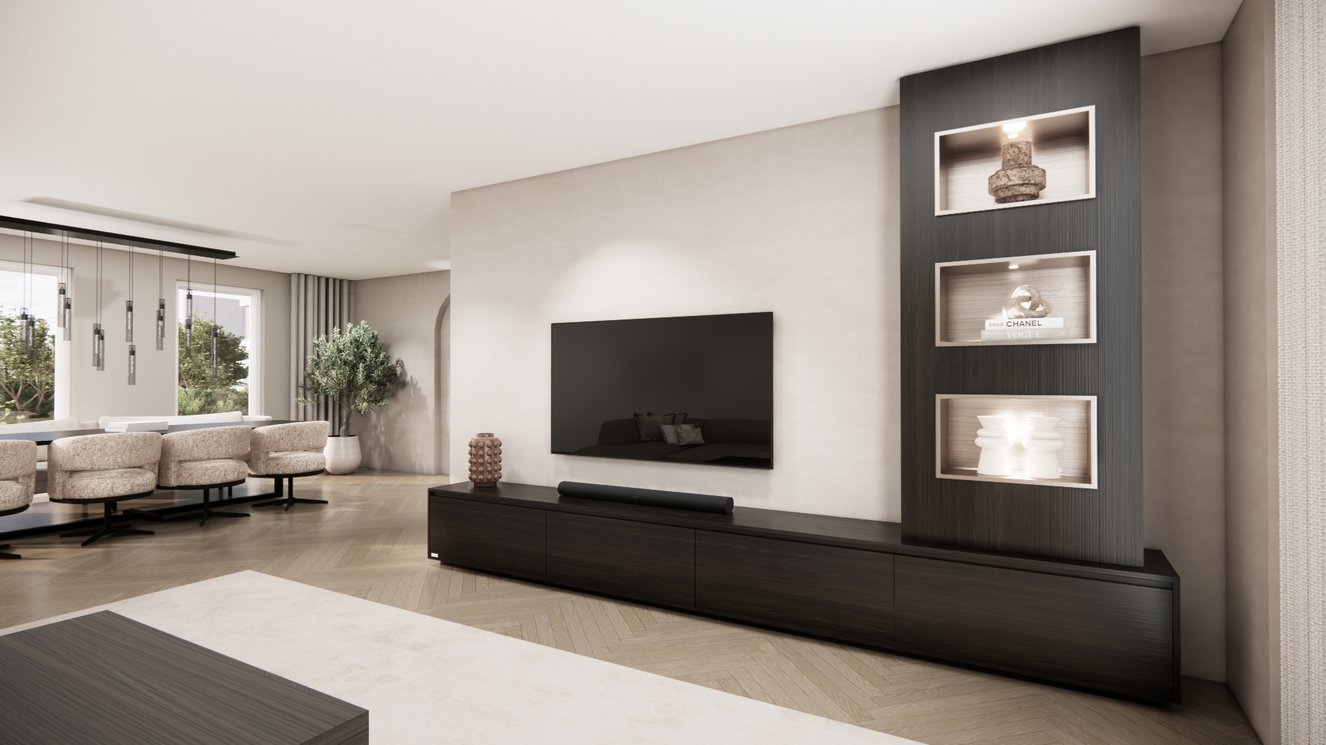 Tv-Meubel	Mason 4-kleppen Chimney Excellent