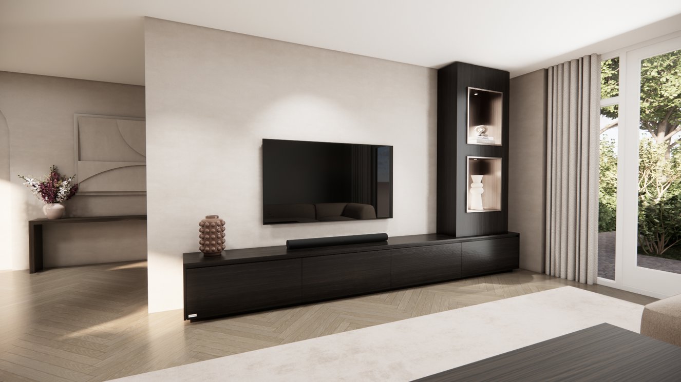 Tv-Meubel	Mason 4-kleppen Chimney Grand