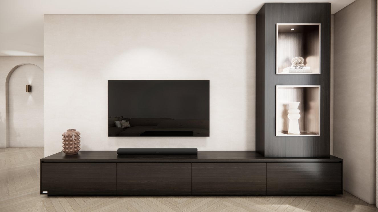 Tv-Meubel	Mason 4-kleppen Chimney Grand