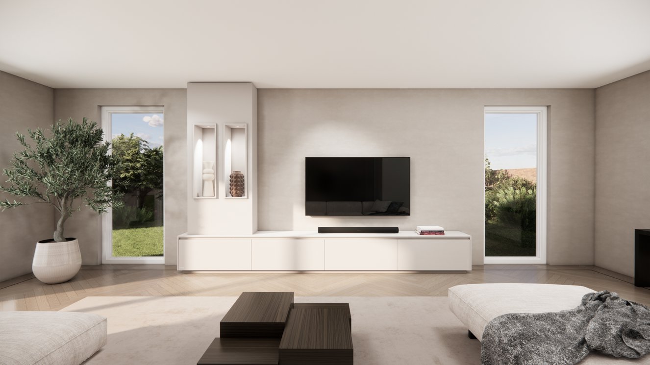 Tv-Meubel	Mason 4-kleppen Chimney Majestic