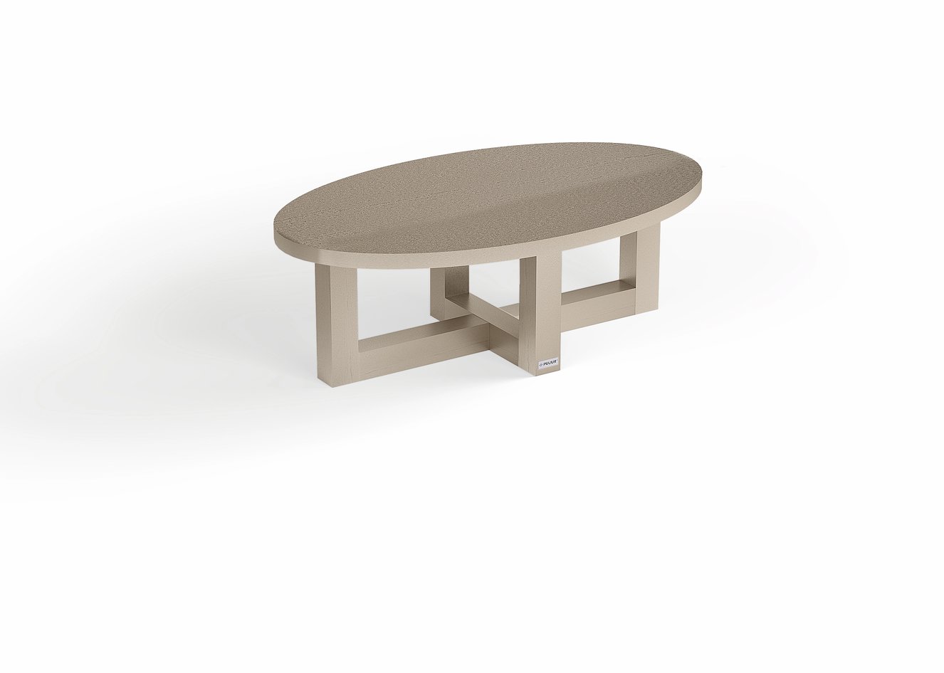 Mida Salontafel Ovaal Eiken