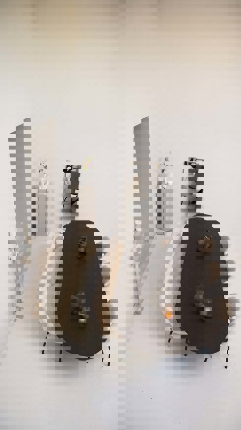 Milano Eettafel Half Ovaal Eiken