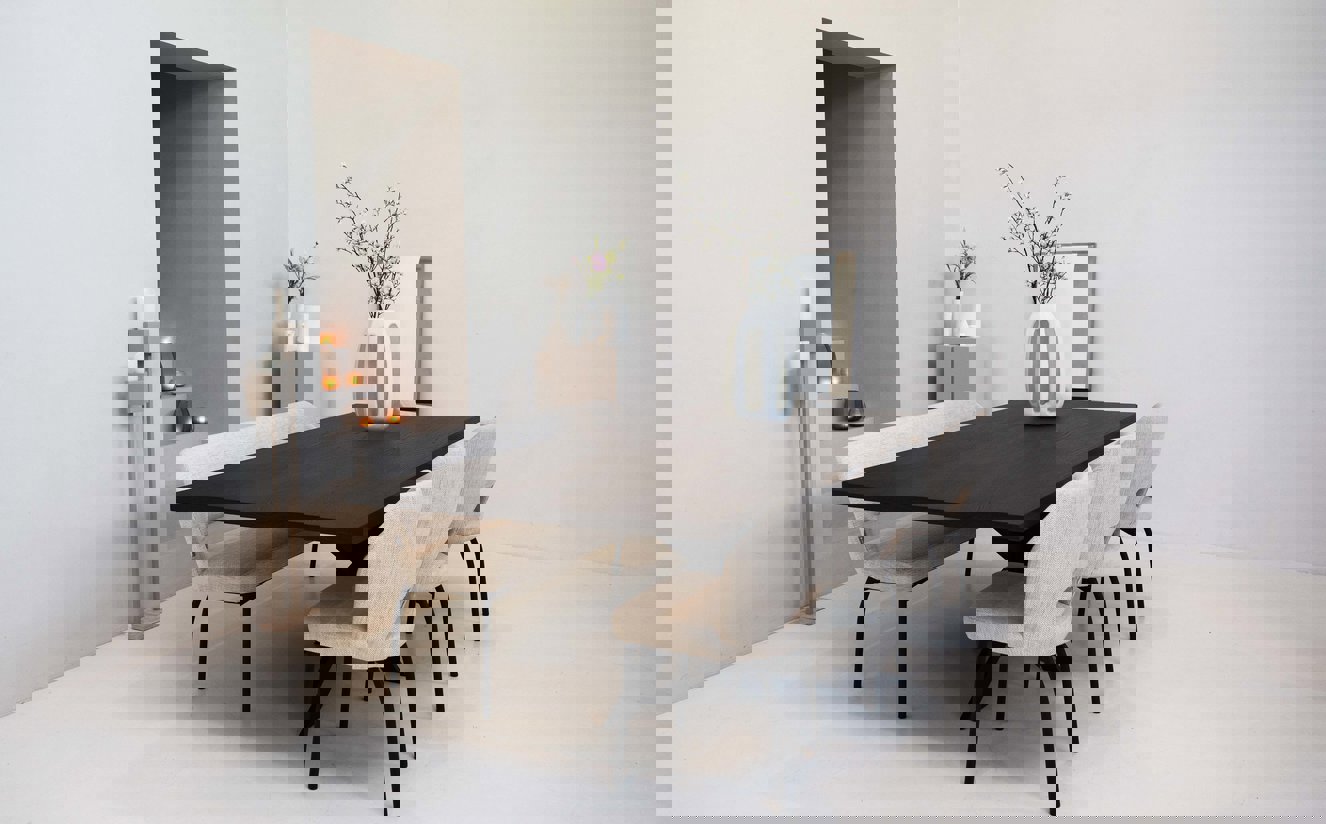 Milano Eettafel Rechthoekig Eiken