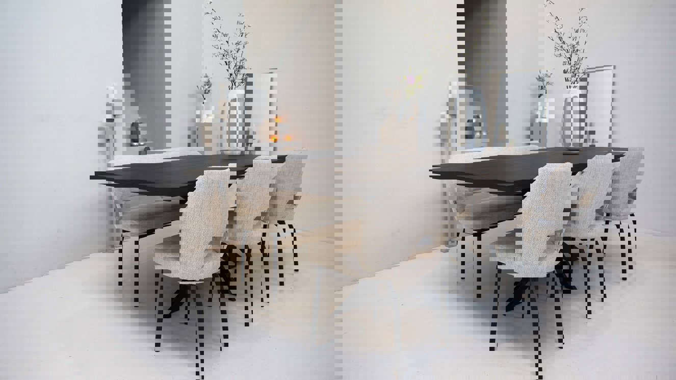 Milano Eettafel Rechthoekig Eiken