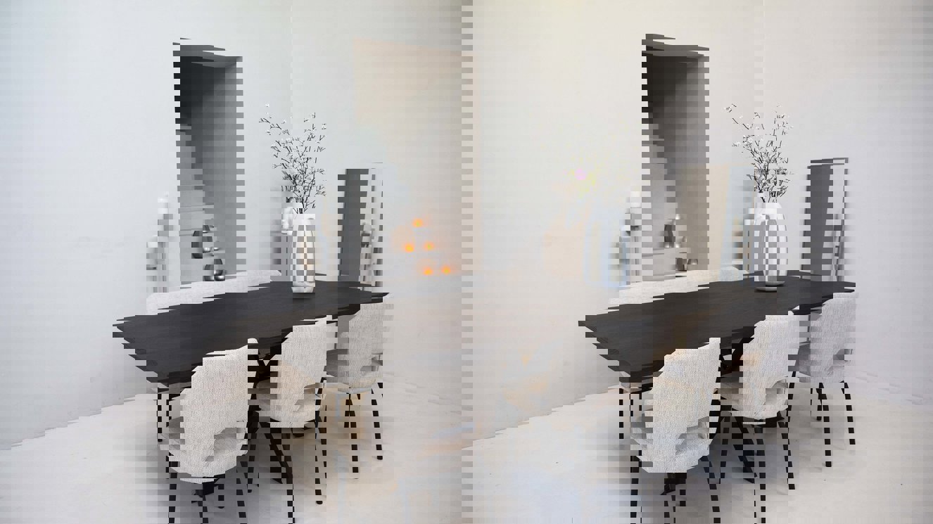 Milano Eettafel Rechthoekig Eiken