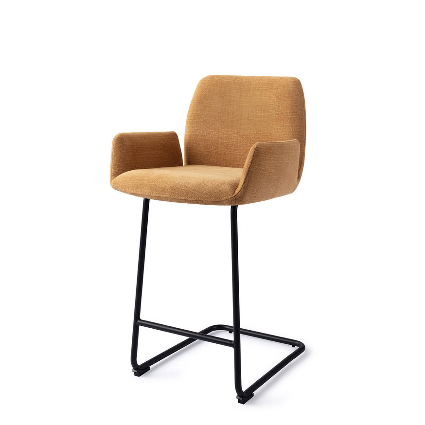 Misaki Honey Harvest Barkruk (L) Counter Arch Black