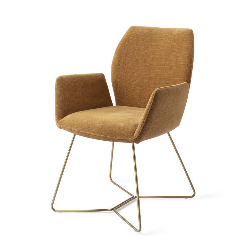 Misaki Honey Harvest Eetkamerstoel Beehive Gold